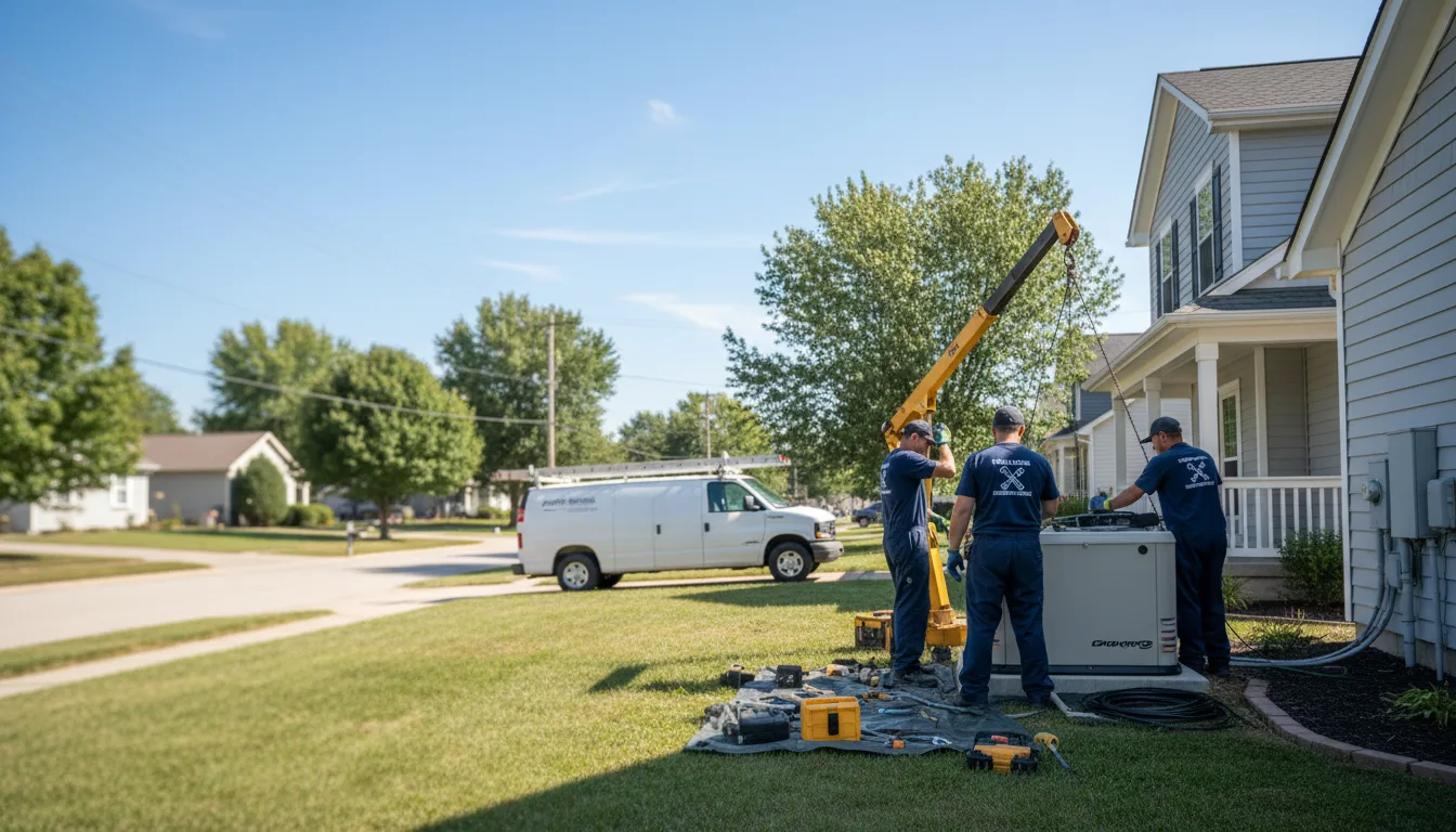 Generator Installation in Dewitt, IL near me